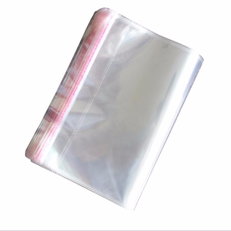 Şeffaf Plastik Bantlı Kendinden Yapışkanlı Opp Jelatin Poşet 30-35 cm Arası 1000 Adet