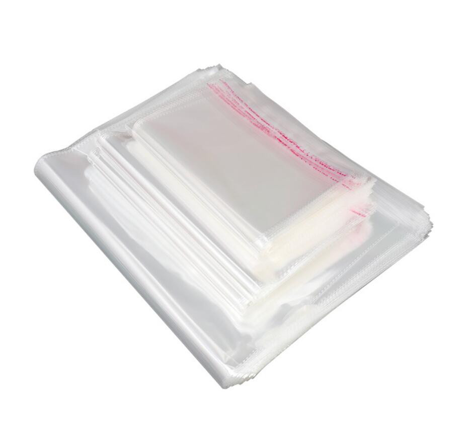 Şeffaf Plastik Bantlı Kendinden Yapışkanlı Opp Jelatin Poşet 6-25 cm Arası 1000 Adet